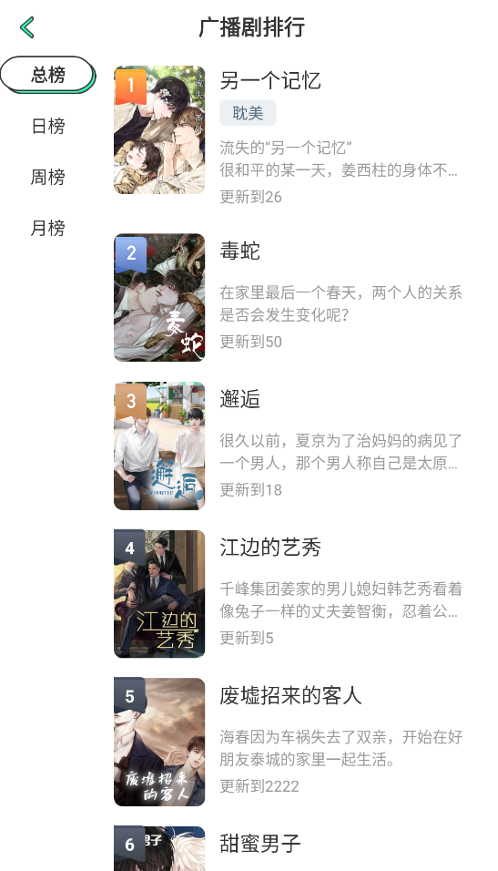 青漫漫画app官方