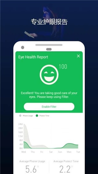 夜间蓝光过滤器APP 截图4