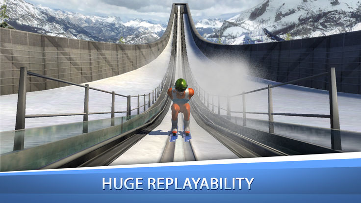 跳台滑雪模拟