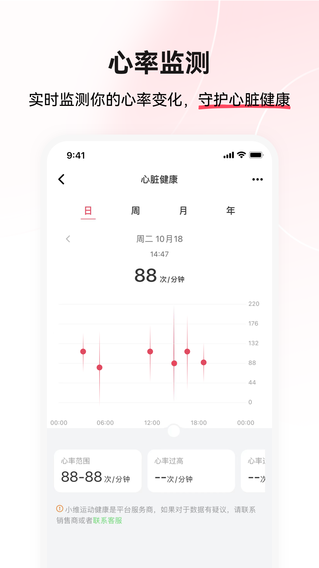 小维运动健康app 截图1