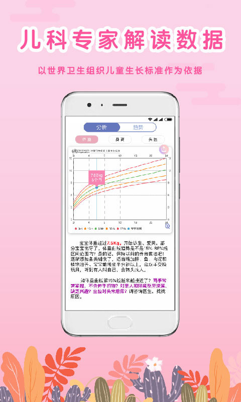 生长曲线app 截图2