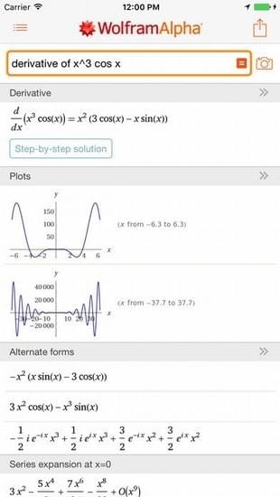 wolframalpha 截图3