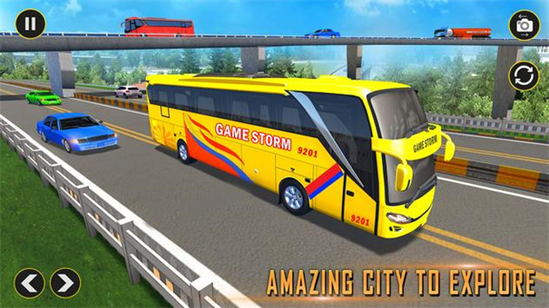 巴士模拟器城市之旅 截图2