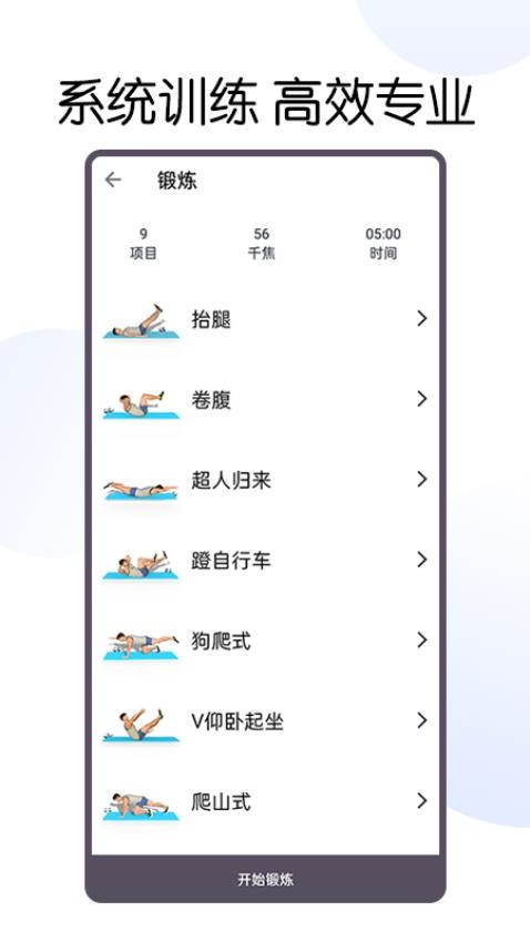 30天八块腹肌速成APP 截图2