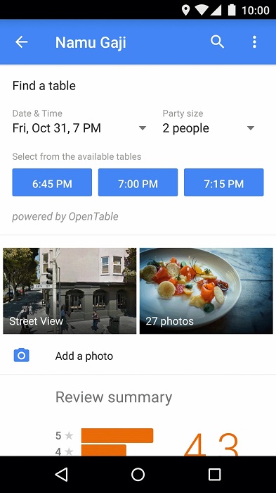 google maps安卓版 截图1