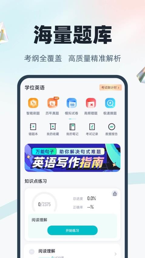学位英语聚题库手机版 截图2