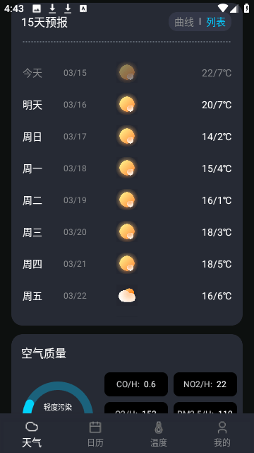 火星情报天气 截图1