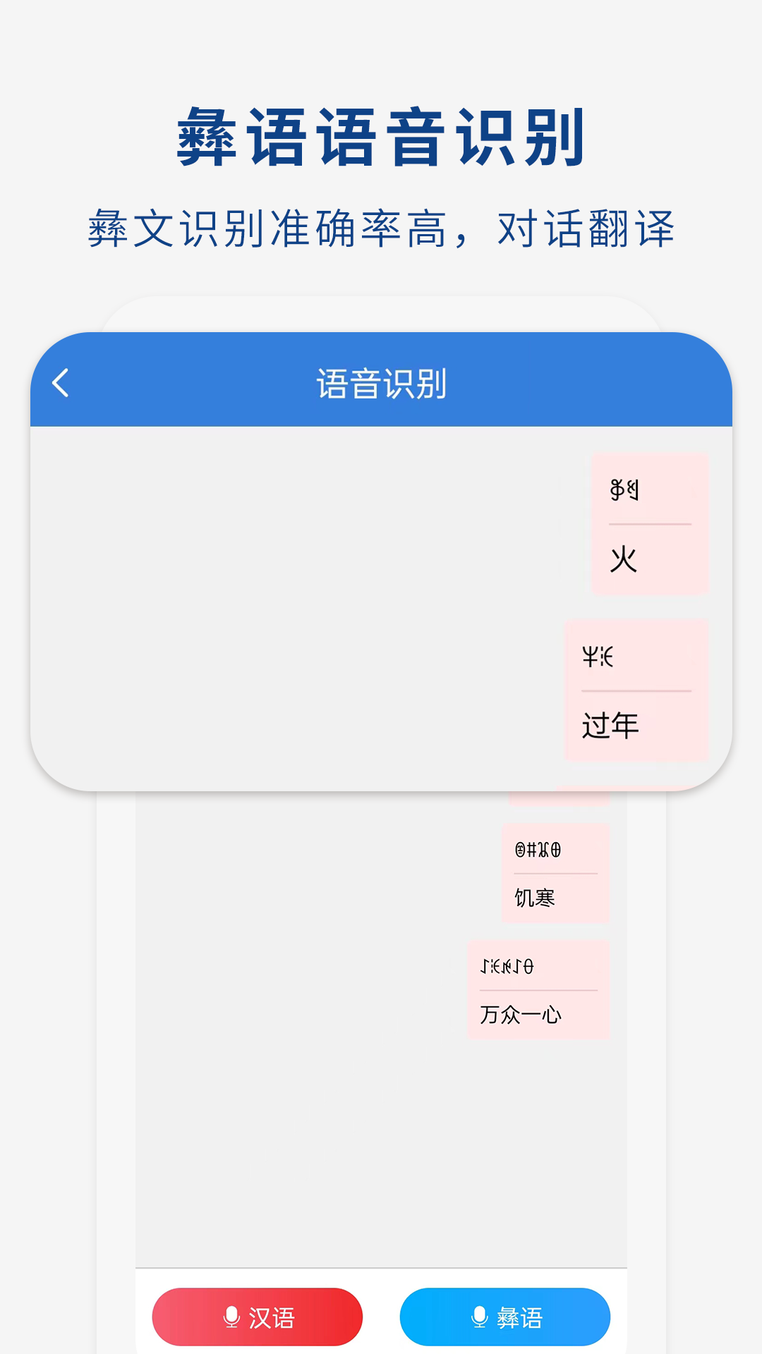 四川凉山彝族语言翻译器 截图1