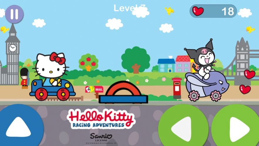 凯蒂猫赛车冒险2游戏