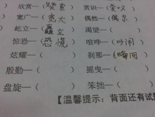 近义词大搜罗：让语言再现多彩魅力