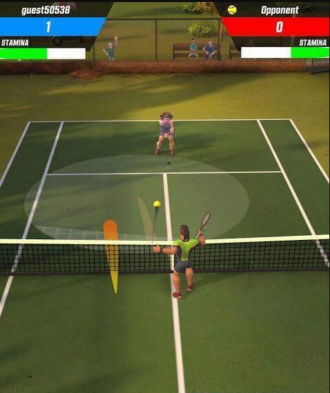 网球大赛自由运动  截图1