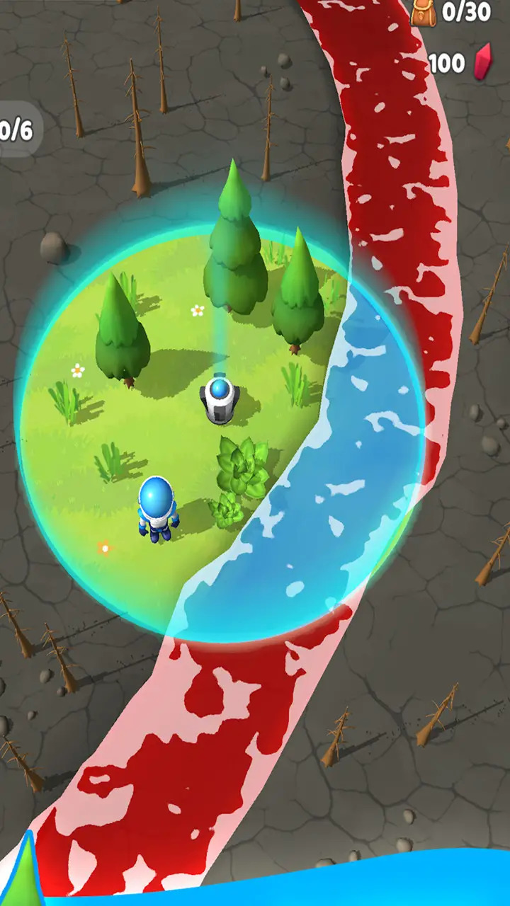 毒圈求生游戏 截图1