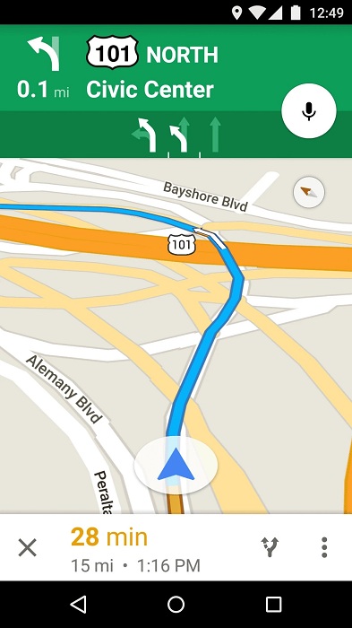 google maps安卓版 截图2