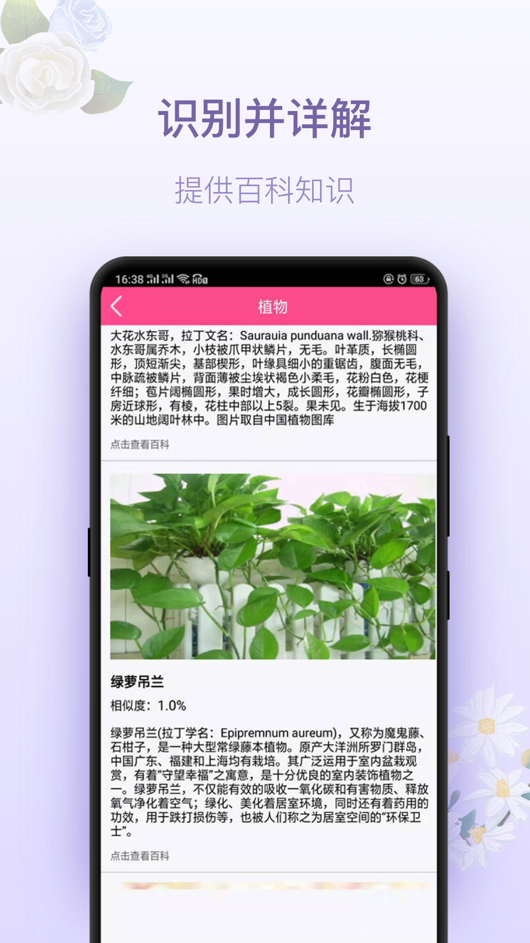 拍照识花神器 截图1