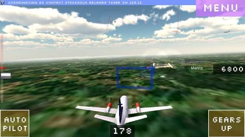 飞行世界模拟器 截图1