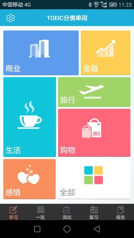 TOEIC分类单词软件 截图4