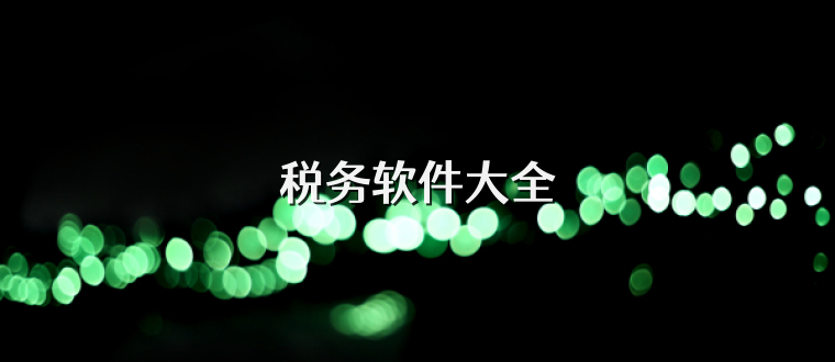 税务软件大全