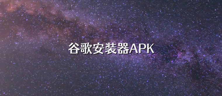 谷歌安装器APK