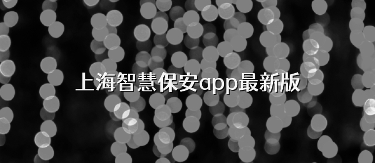上海智慧保安app最新版