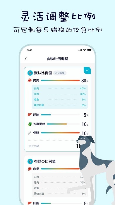 嗷呜猫狗食谱 截图5