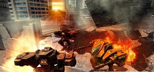 城市机器大战3D 截图3