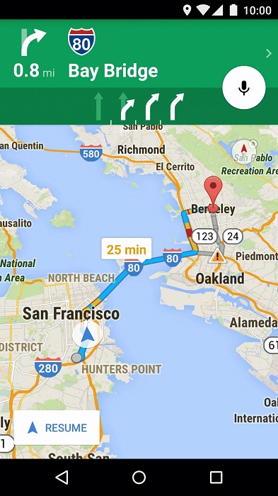 google maps安卓版 截图3