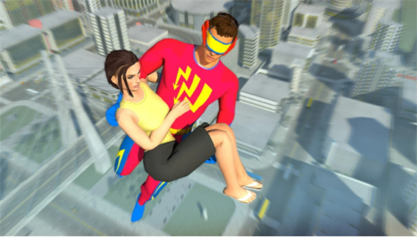 飞天超人城市英雄 截图3