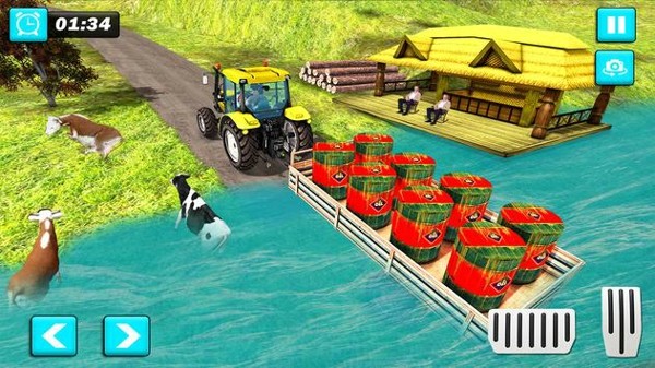 货运农业拖拉机模拟器 截图4