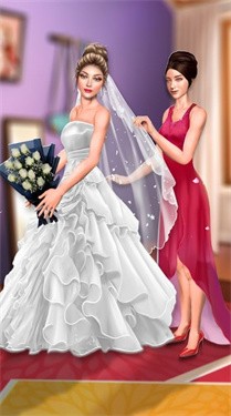 时尚化妆婚礼 截图1