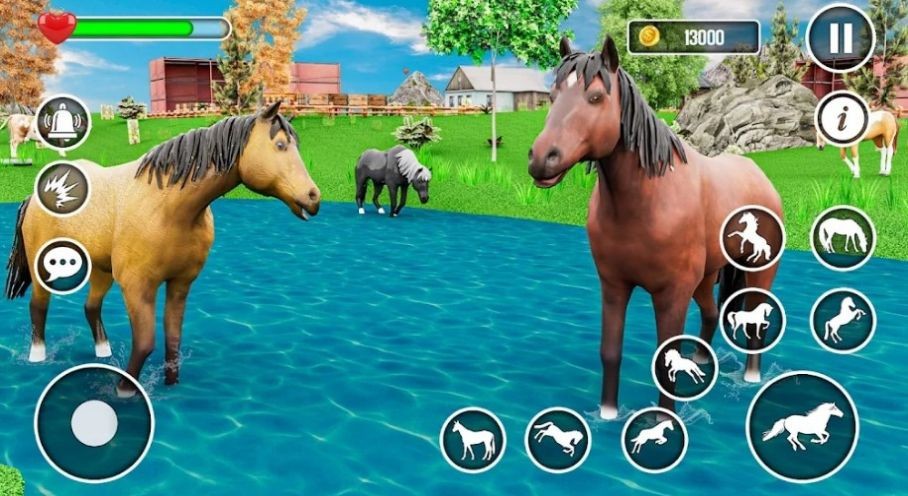 虚拟野马动物模拟器 截图1