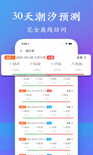 潮汐表app 截图4