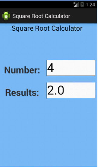平方根计算器