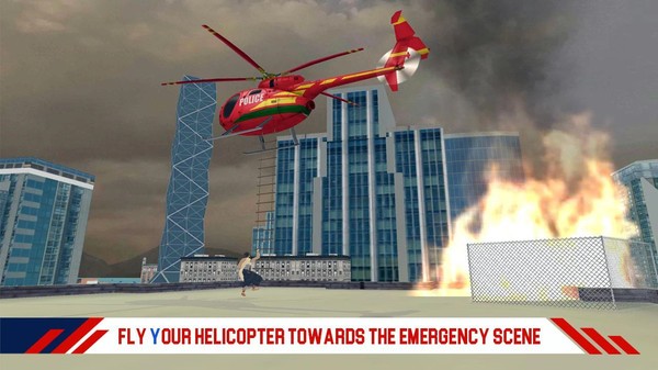 消防直升机救援行动 1