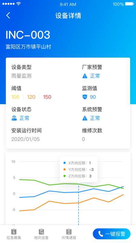 地灾监测app