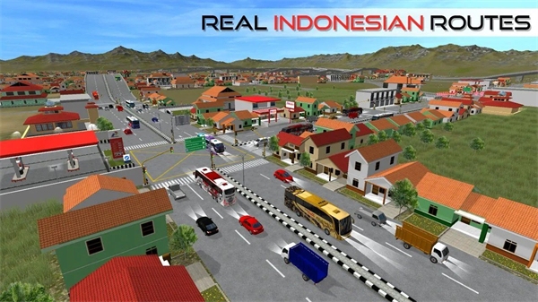 印尼巴士模拟器 截图1