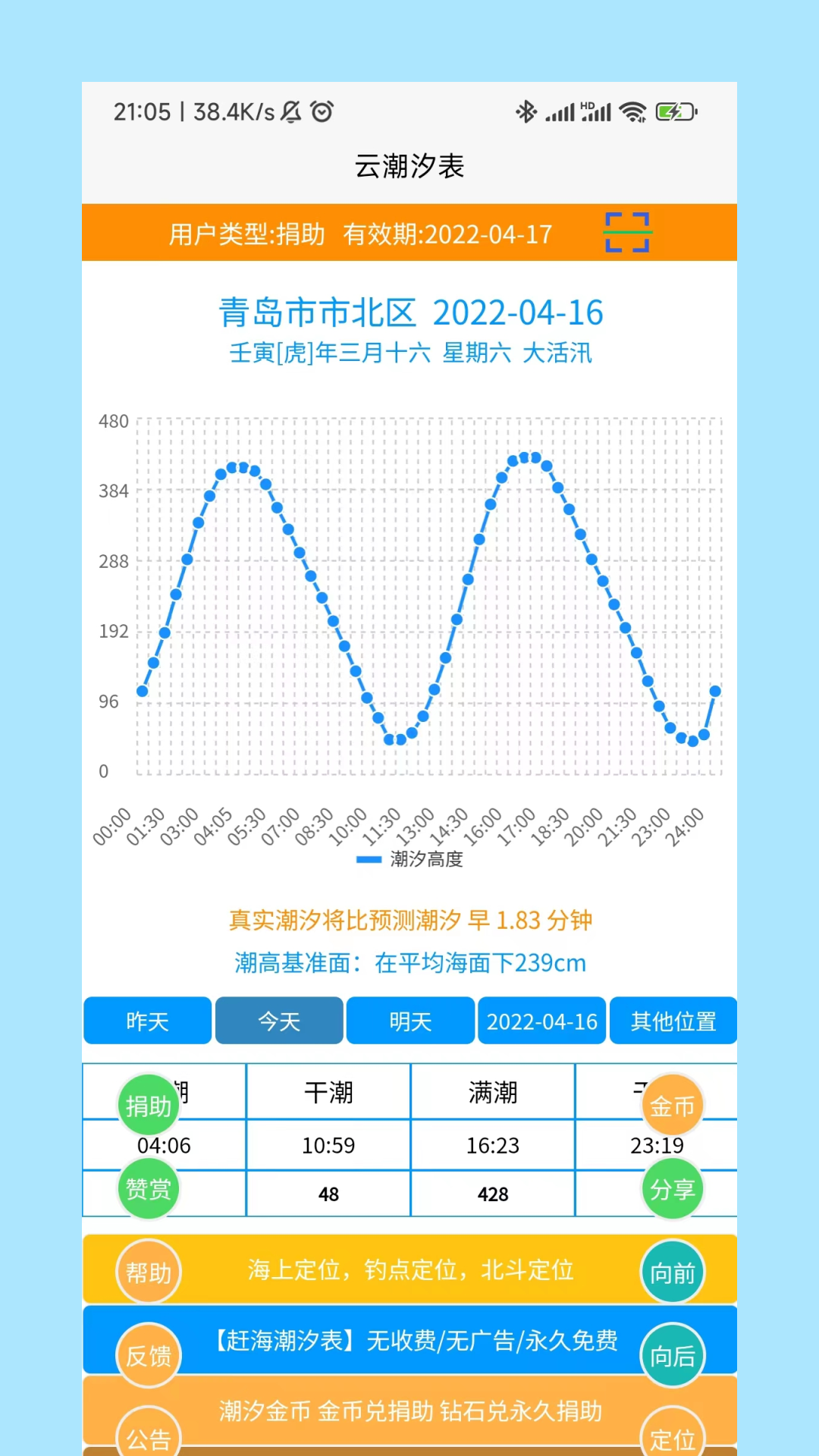 云潮汐表 截图1